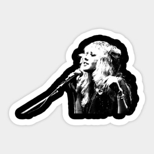 stevie nicks retro Sticker
